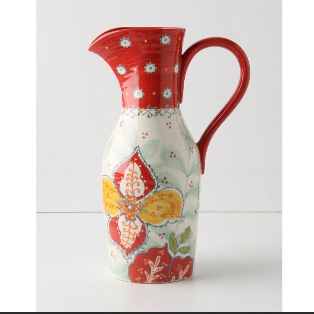 Anthropologie pitcher